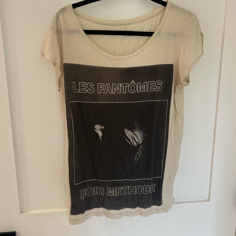 Allsaints Les Fantomes Vintage Sheer T-Shirt